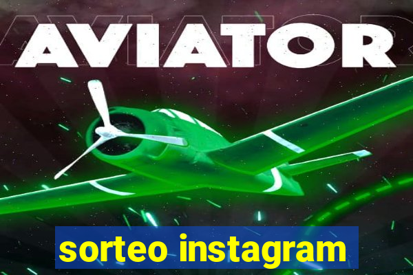 sorteo instagram